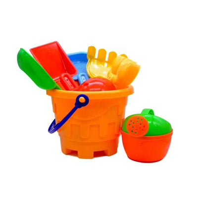 Beach Play Set for Kids with Bucket, Shovels and Molds