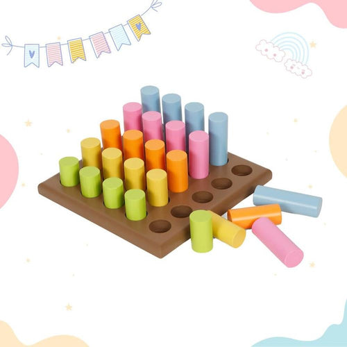 Little Ginnie Wooden Grading Cylinders Montessori Learning Toy