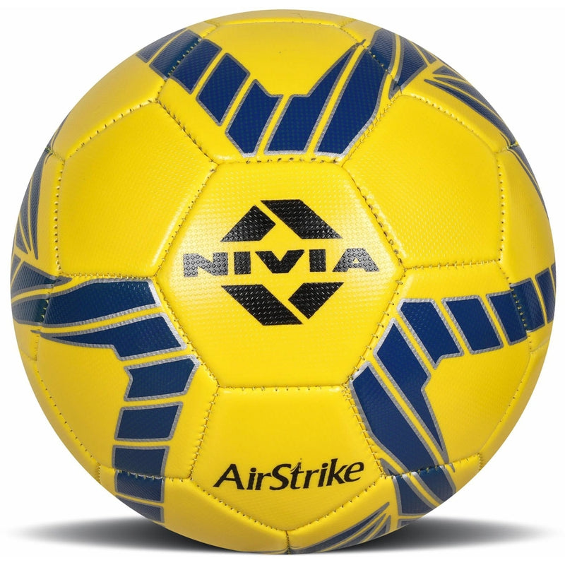 Nivia Football Size-5 (Yellow) Airstrike (11-13 Years)