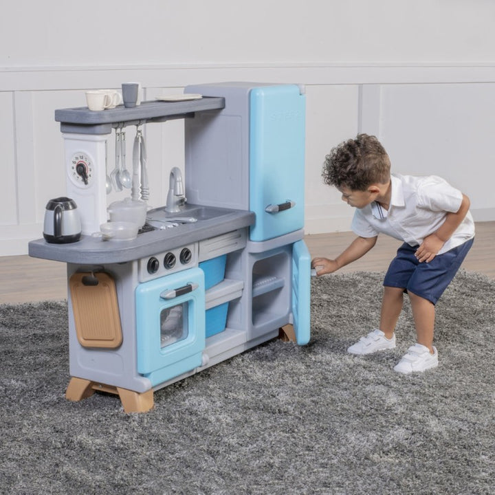 STEP2 Cooking Time Kitchen Pretend Playset with Light & Sound (3-8 Years)