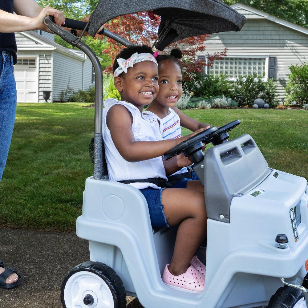 STEP2 Manual Push Ride On Adventure Vehicle - Side By Side Push Around SUV (1.5-3 Years)