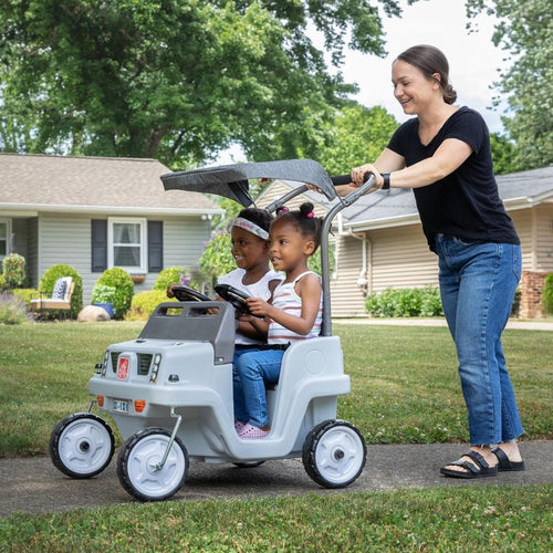 STEP2 Manual Push Ride On Adventure Vehicle - Side By Side Push Around SUV (1.5-3 Years)