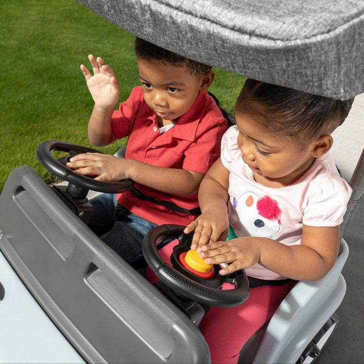 STEP2 Manual Push Ride On Adventure Vehicle - Side By Side Push Around SUV (1.5-3 Years)