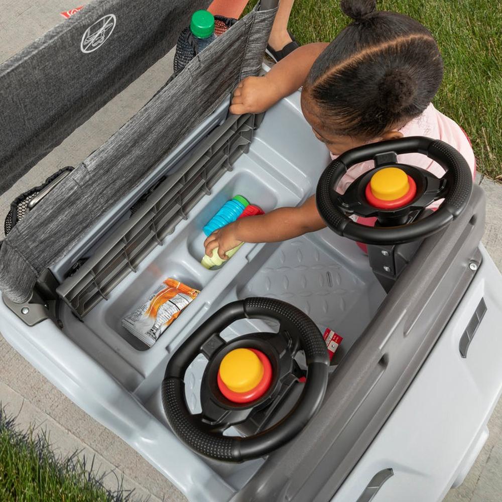 STEP2 Manual Push Ride On Adventure Vehicle - Side By Side Push Around SUV (1.5-3 Years)