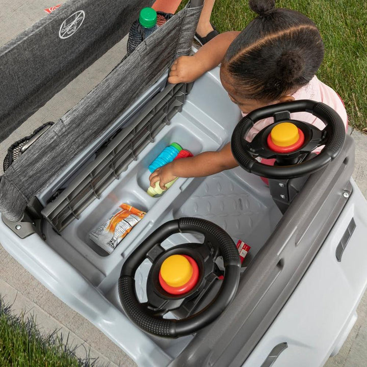 STEP2 Manual Push Ride On Adventure Vehicle - Side By Side Push Around SUV (1.5-3 Years)