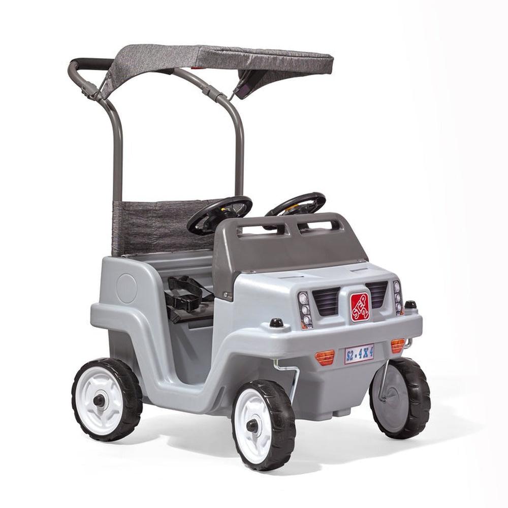 STEP2 Manual Push Ride On Adventure Vehicle - Side By Side Push Around SUV (1.5-3 Years)