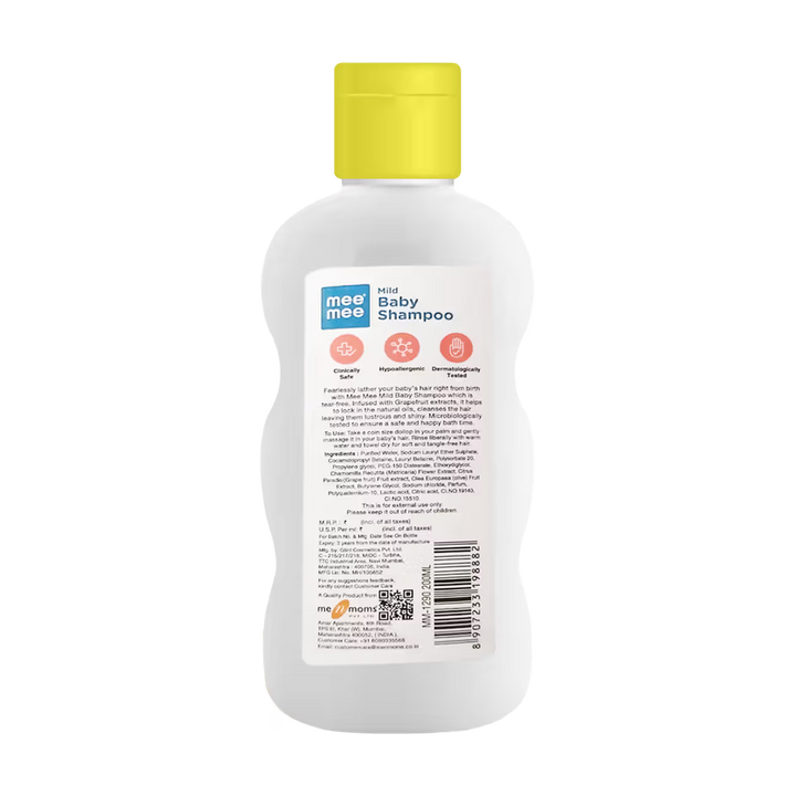 Mee Mee Gentle Baby Shampoo with Fruit Extracts - 200ml
