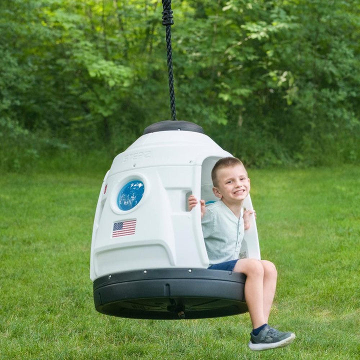 STEP2 Space Capsule Swing/Playhouse (3-8 Years) | Capacity - 45 Kg