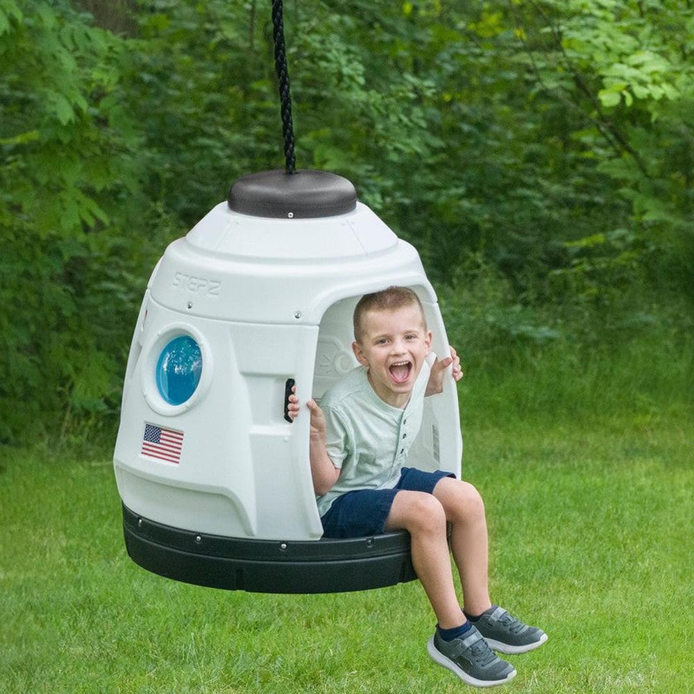 STEP2 Space Capsule Swing/Playhouse (3-8 Years) | Capacity - 45 Kg