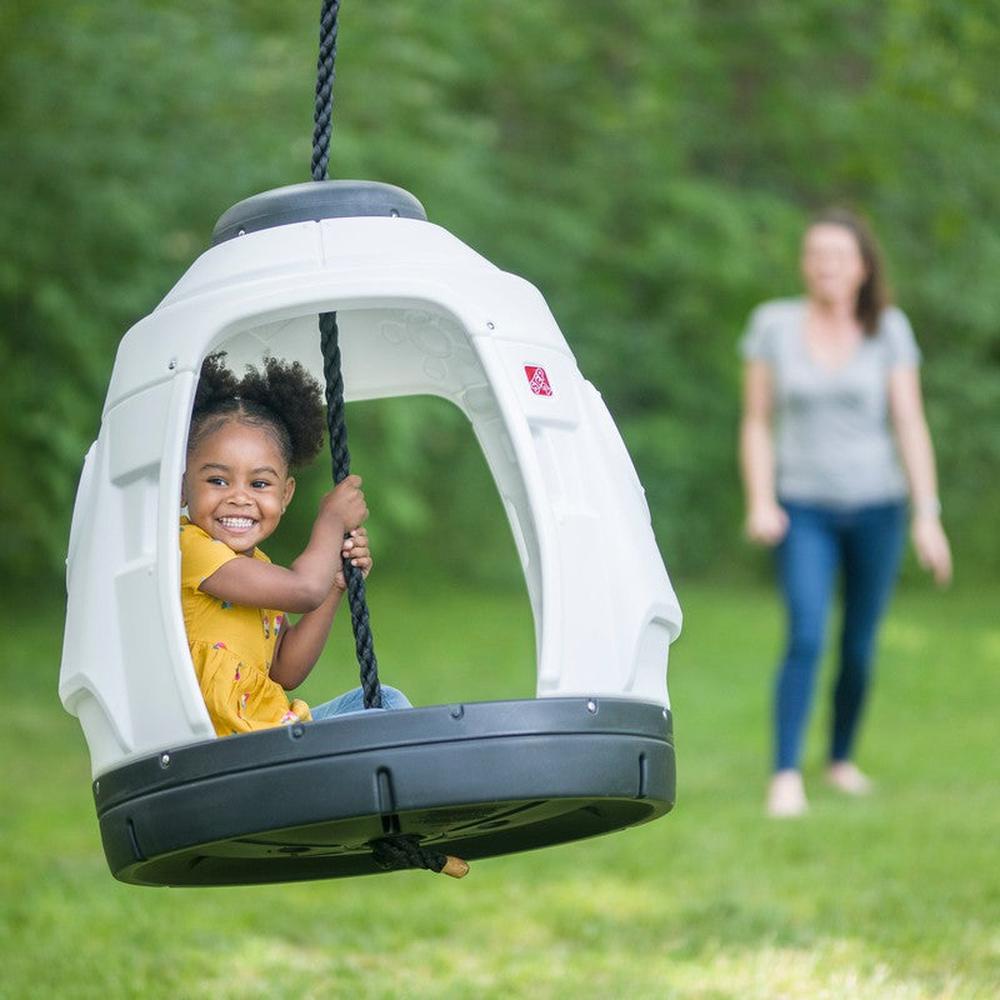 STEP2 Space Capsule Swing/Playhouse (3-8 Years) | Capacity - 45 Kg