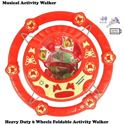 Butterfly Musical Activity Circular Walker (Multicolour)