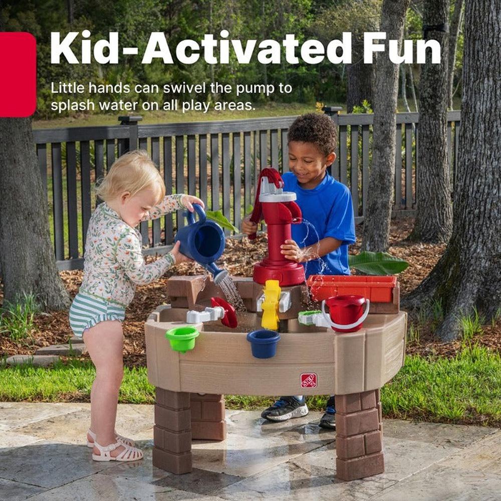 STEP2 Pump & Splash Discovery Water Table (2-6 Years) | Red