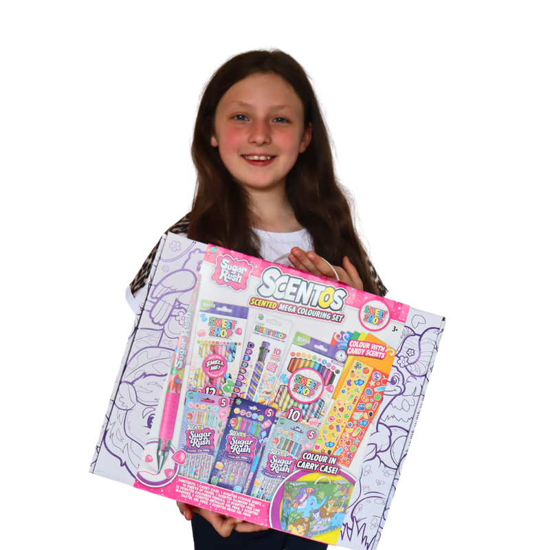 Sugar Rush Sweet Shop Mega Colouring Set