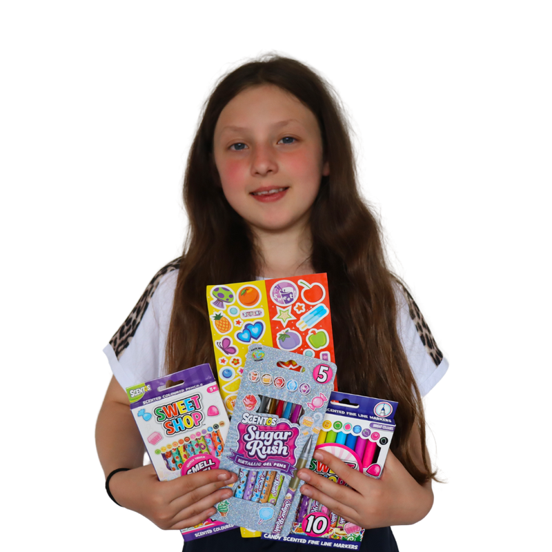 Sugar Rush Sweet Shop Mega Colouring Set