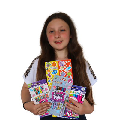 Sugar Rush Sweet Shop Mega Colouring Set