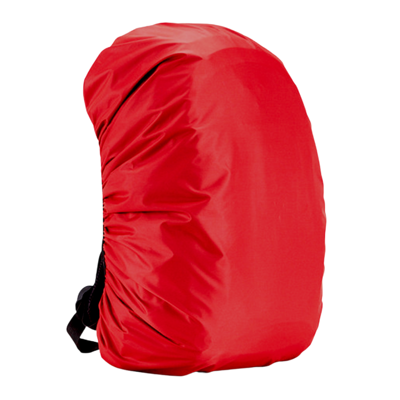 Rain Cover & Dust Protection Cover for School Bags Laptop Backpacks | Red