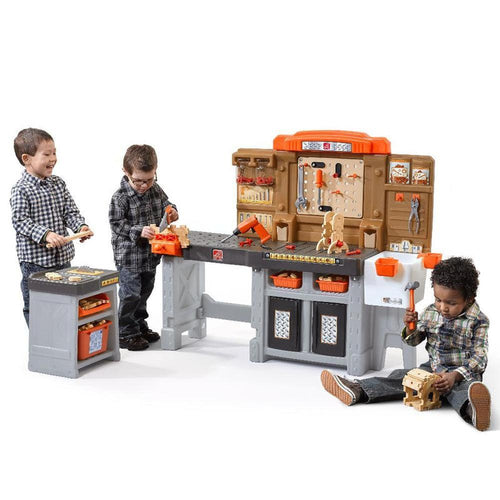 STEP2 Realistic Pro Play Workshop & Utility Bench Playset (3-8 Years)