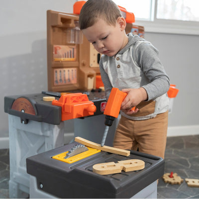 Realistic Pro Play Workshop & Utility Bench Playset (3-6 Years) | COD Not Available