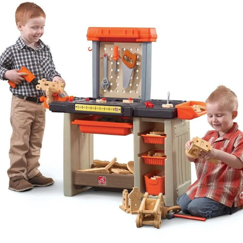 STEP2 Little Handyman Wooden Workbench Play Set (3-8 Years)