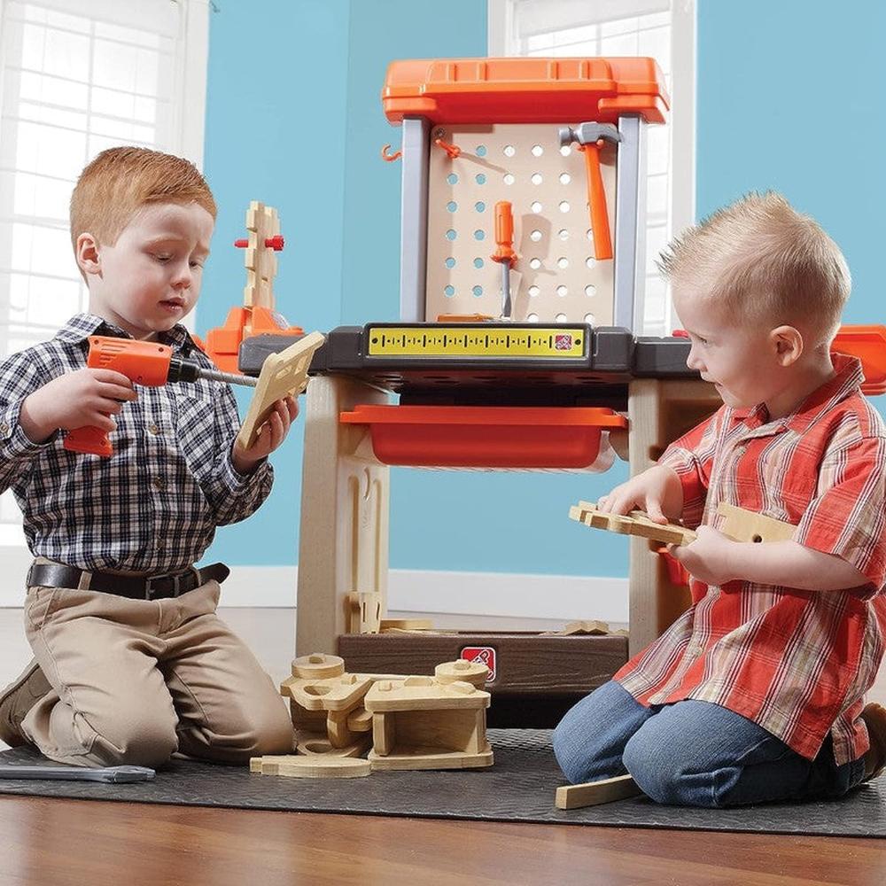 STEP2 Little Handyman Wooden Workbench Play Set (3-8 Years)
