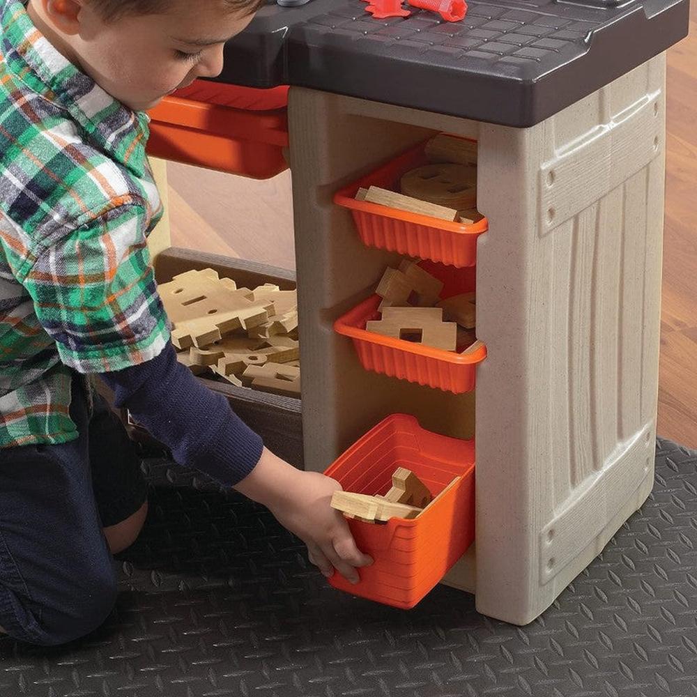 STEP2 Little Handyman Wooden Workbench Play Set (3-8 Years)