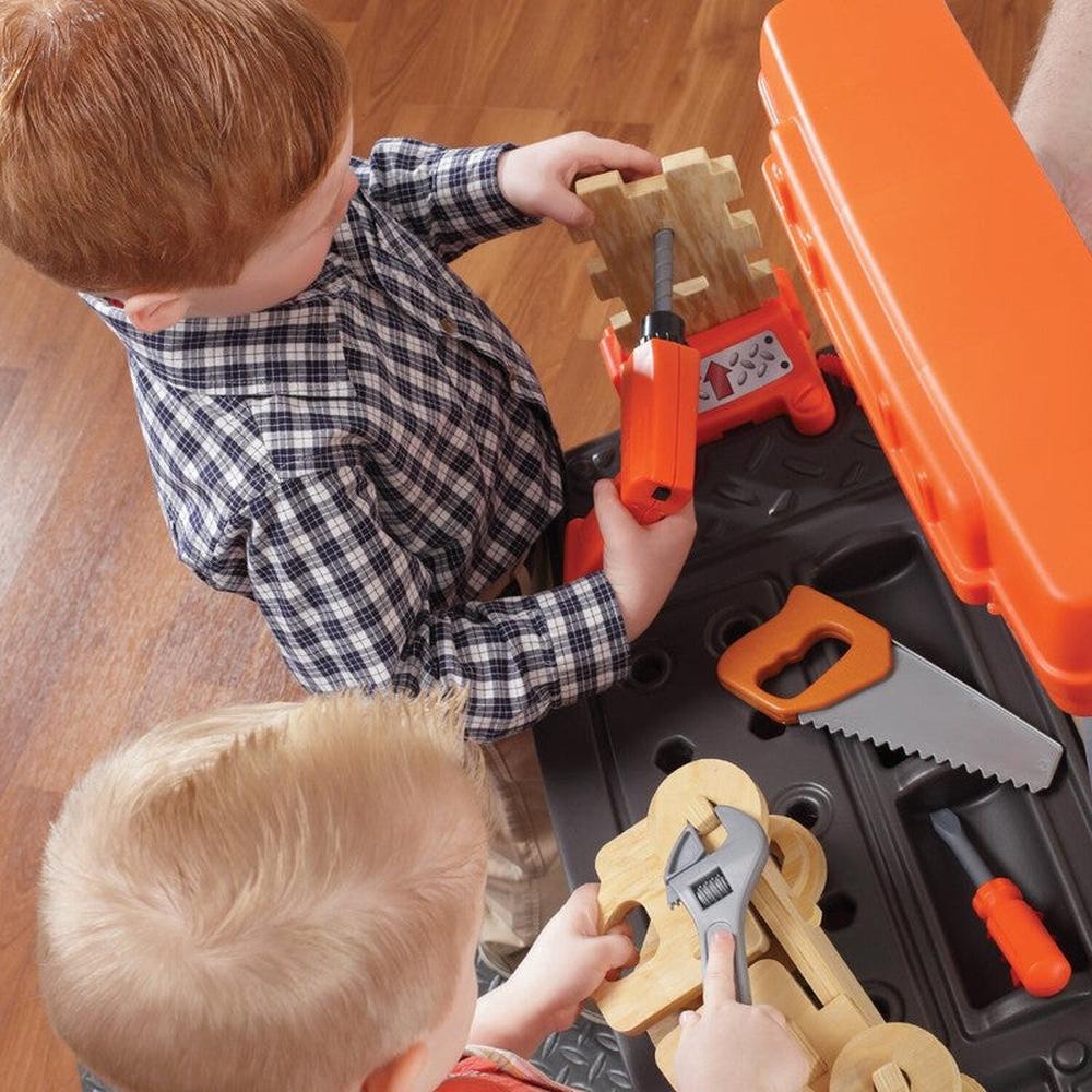 STEP2 Little Handyman Wooden Workbench Play Set (3-8 Years)