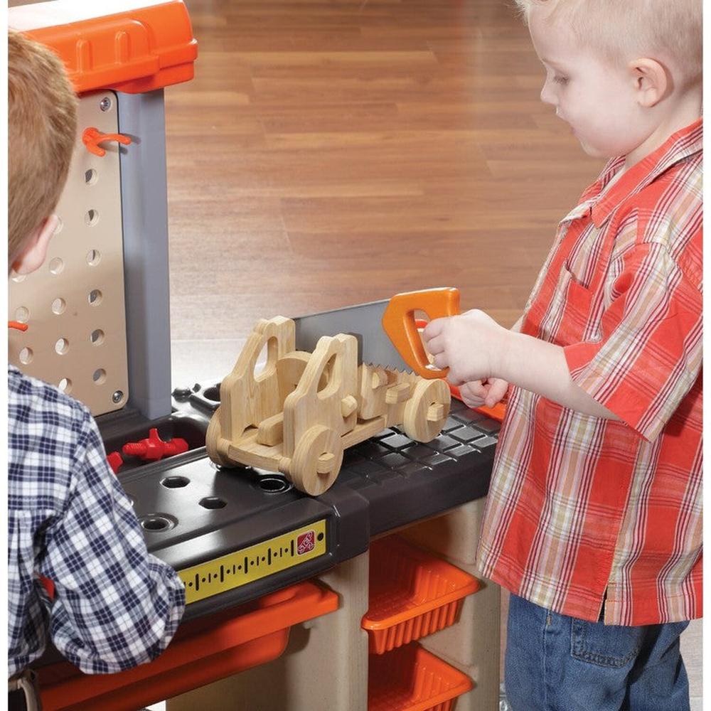 STEP2 Little Handyman Wooden Workbench Play Set (3-8 Years)