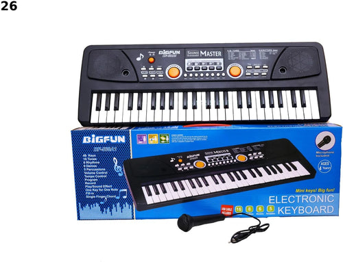 BIG FUN Piano GY-539 Electronic Keyboard for Kids | 49 Key Musical Toy