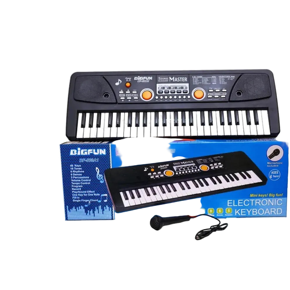BIG FUN Piano GY-539 Electronic Keyboard for Kids | 49 Key Musical Toy