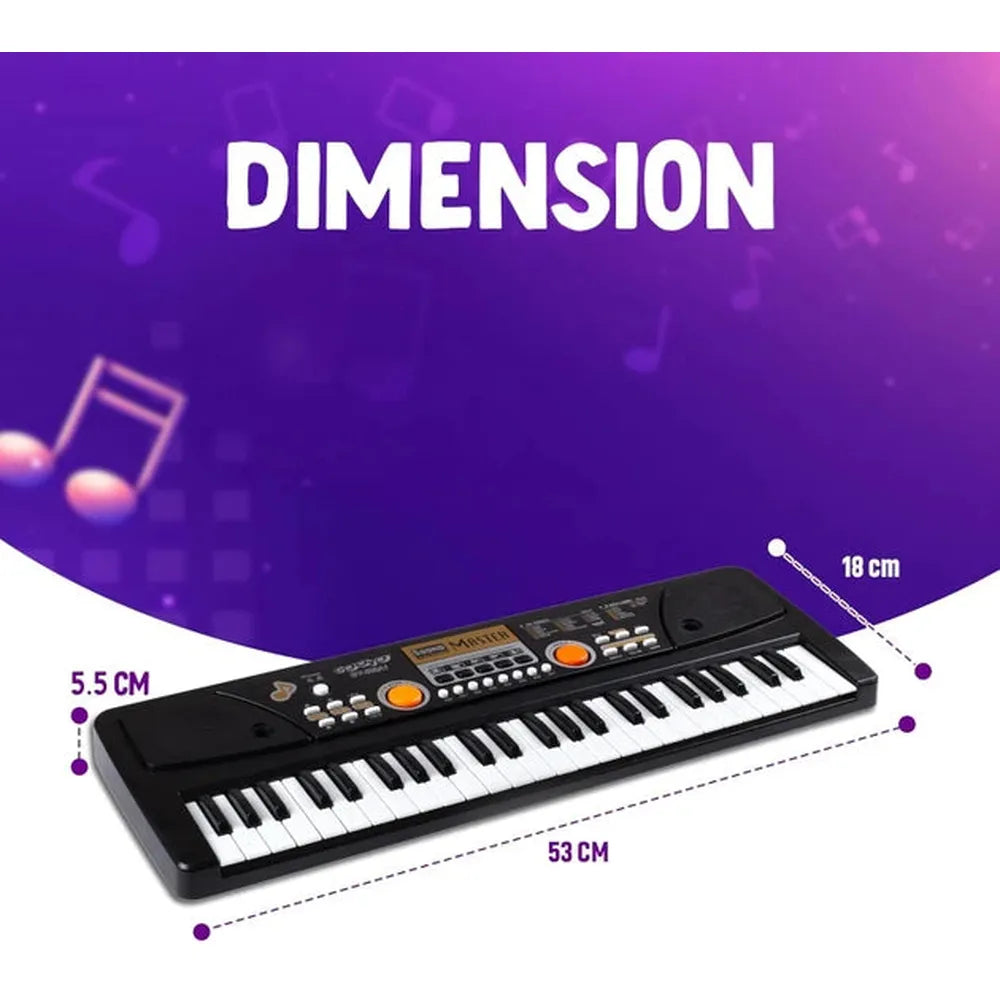 BIG FUN Piano GY-539 Electronic Keyboard for Kids | 49 Key Musical Toy