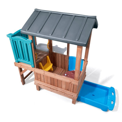 Woodland Adventure Playhouse & Slide (COD Not Available)