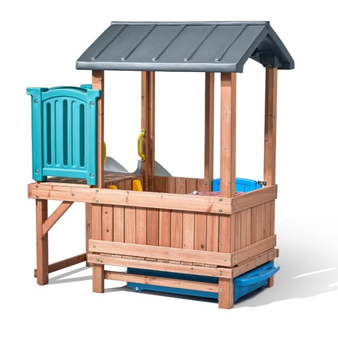 Woodland Adventure Playhouse & Slide (COD Not Available)