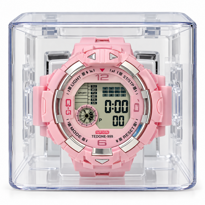 Digital Sports Wrist Watch for Kids | Multifunction Electronic Watch with Digital Display