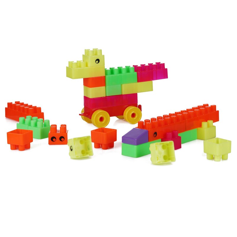 Brilliant Play Blocks for Kids - Animals