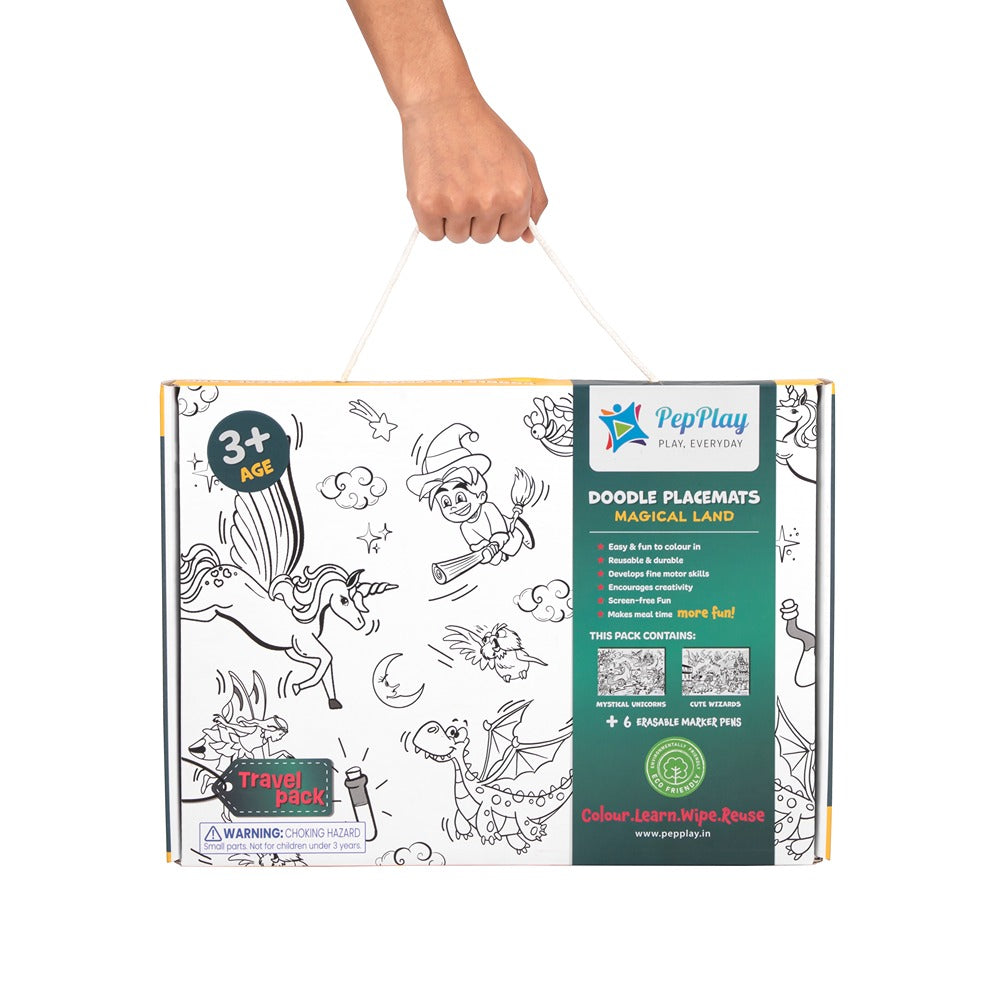 Doodle placemats- Magical Land