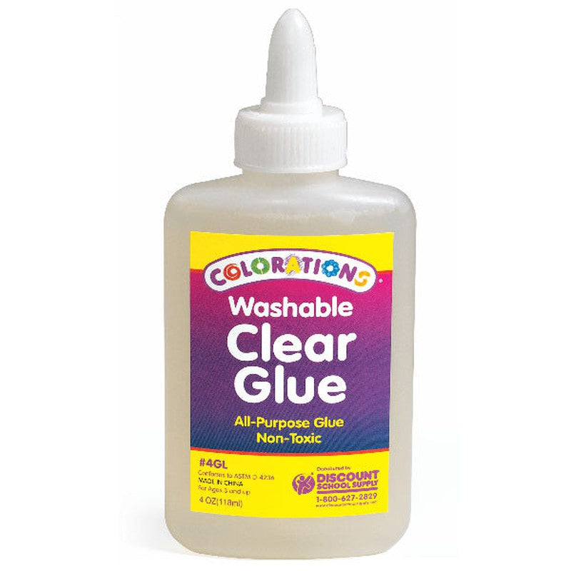 Washable Clear Glue- 4 Oz