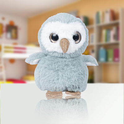 Owls Benny - Shiny is Miny Series Grey Soft Toy