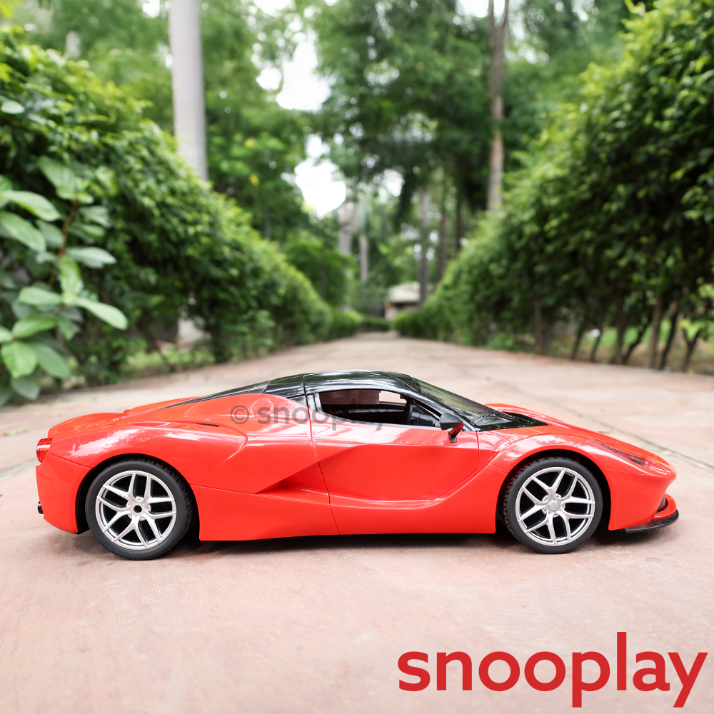 Remote Control Resembling LaFerrari Car with Light, Sound, Openable Parts & 5 Channel Racing (5-14 Years)
