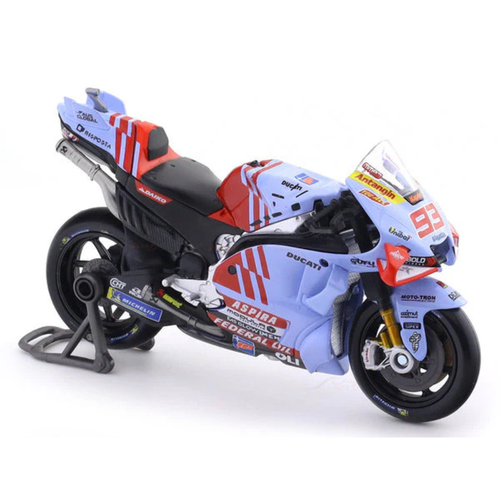 Maisto Original Ducati Gresini Racing Team 2024 Licensed Diecast Bike | 1:18 Scale (14 Years till Grown Ups)