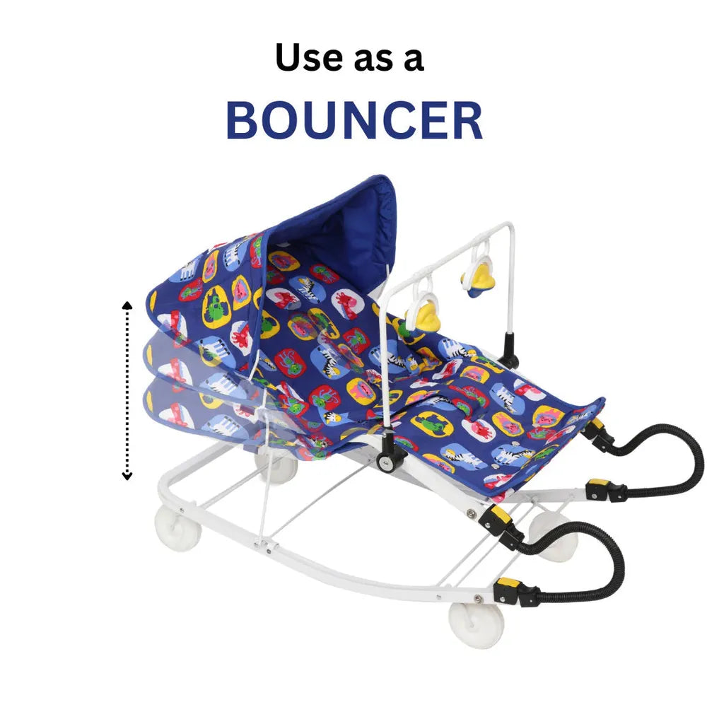 Infanto Multipurpose 3-in-1 Baby Bouncer & Rocker