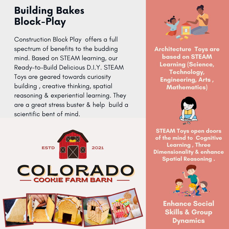 Colorado Cookie Farm Barn (House of Cookie Kit) | COD Not Available