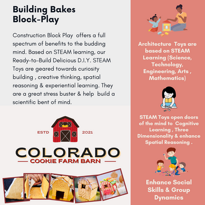 Colorado Cookie Farm Barn (House of Cookie Kit) | COD Not Available