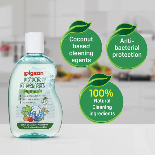 Pigeon Liquid Cleanser 200 ml | Baby Bottle & Feeding Accessories Cleaner