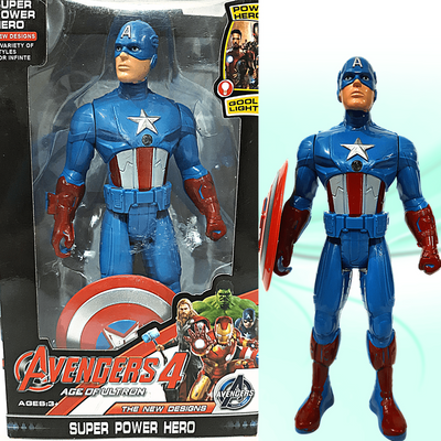 Iron Man | Action Figures | Iron Man Toys | Captain America | Captain America Toy (Iron Man & Captain America - 2 in 1)