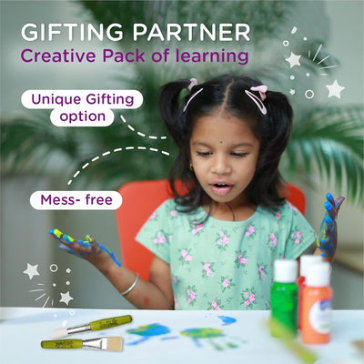 Finger Painting Fun Pack Safe and Washable Art Set for Kids