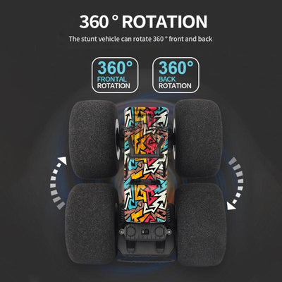 Diecast RC Soft Wheel Stunt Car | 1:14 Scale Model