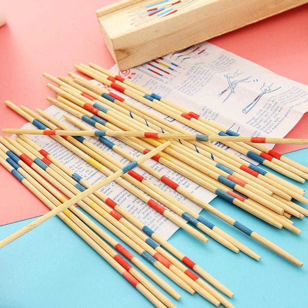 Mikado Sticks Game Wooden - 31 Pick Up Sticks