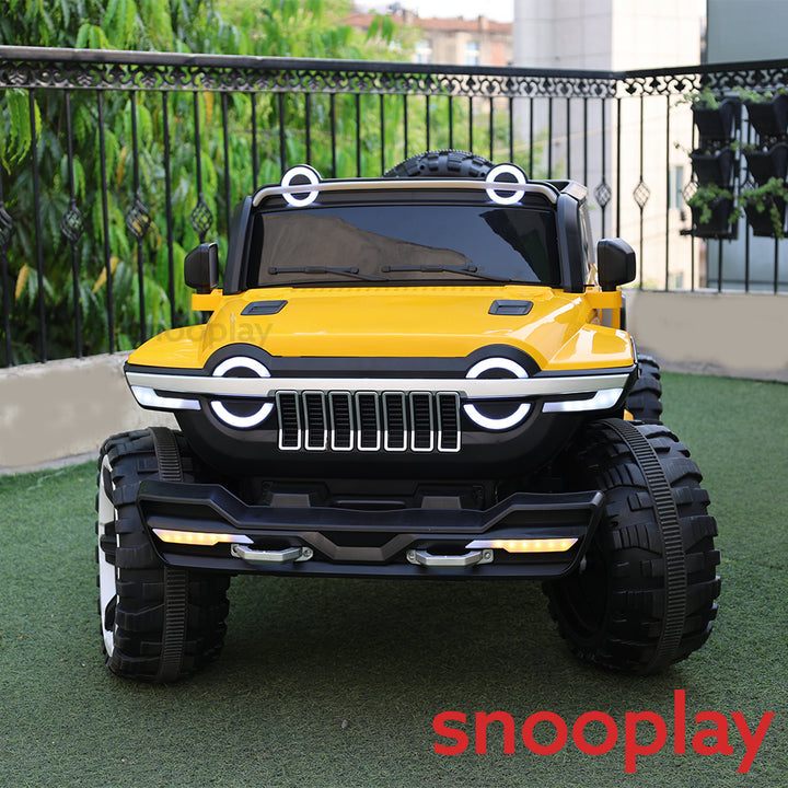 Parental & Self Control | Battery 4x4 Ride-On Jeep | Bluetooth Connectivity, Honk, Music & Light (1.5-8 Years)