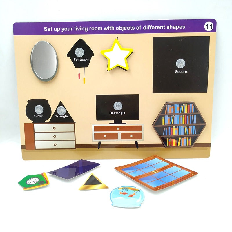 Kids Activity Box | 30 Sheets | Age 2+ | Learning and Educational Toy