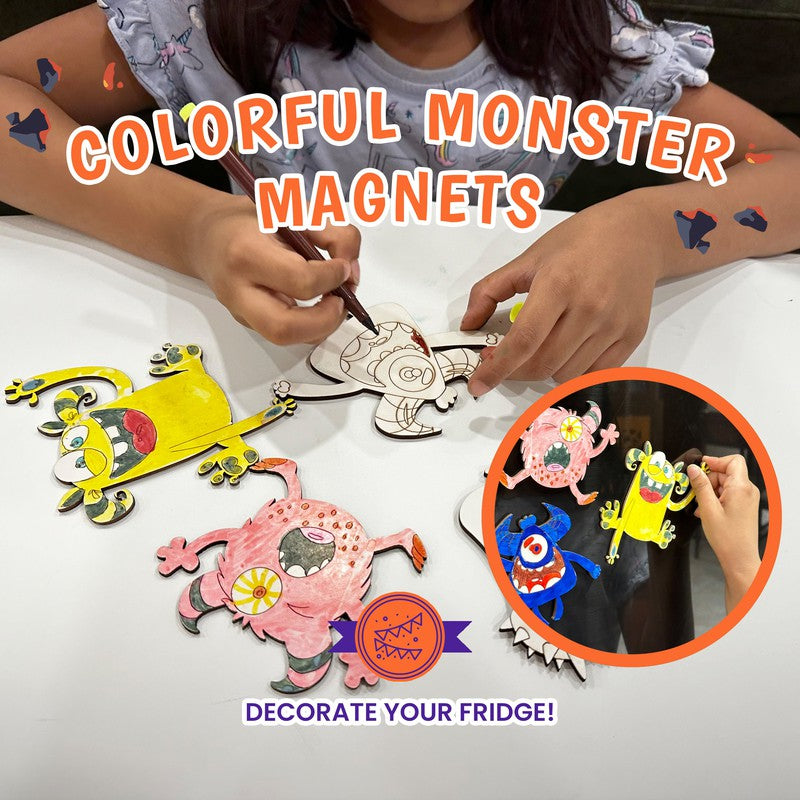 DIY Monsters Craft Box for Kids